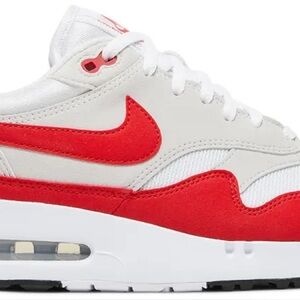 Nike Air Max 1 ’86 OG – White / University Red – Brand New in Box